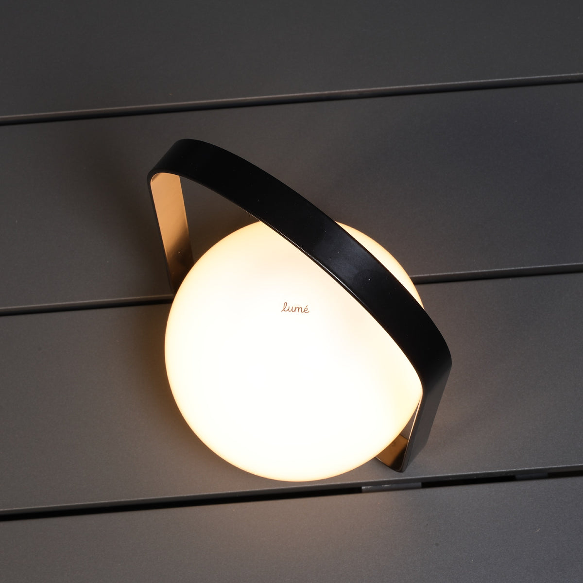 NOMA Lumé Rechargeable Outdoor Lighting Selenia Table Lamp 30cm Lanter ...
