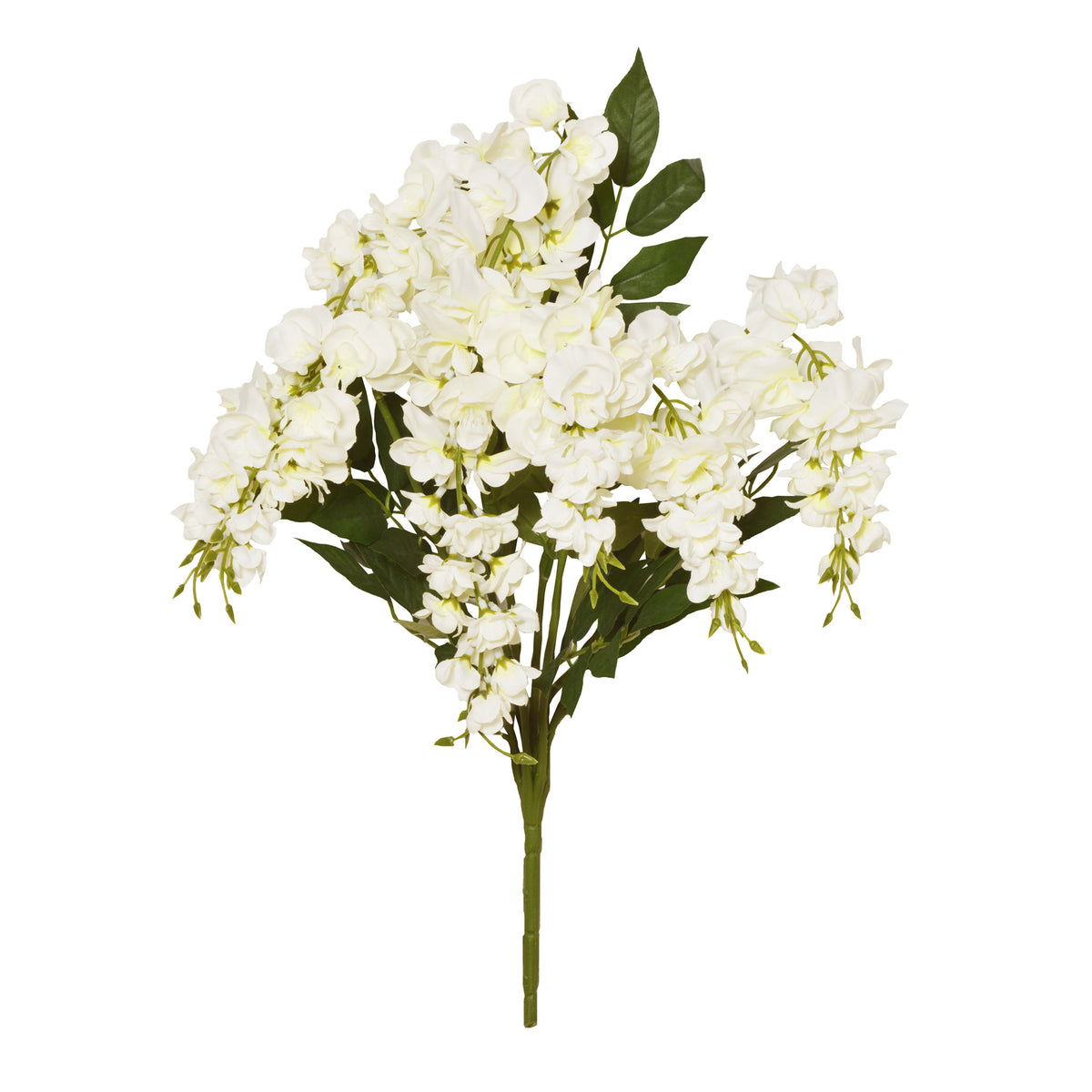 Cream Wisteria Artificial Flower Bush 80cm Southwood Garden Centre