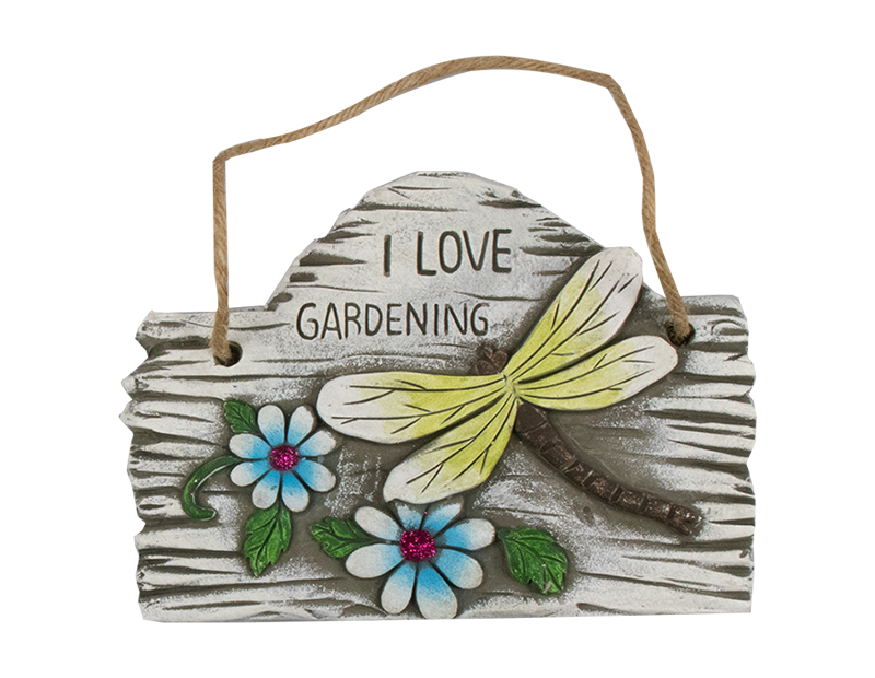 Hanging Garden Cement Plaque Southwood Garden Centre