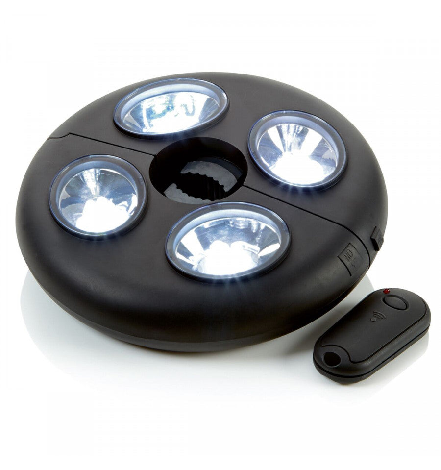 Parasol Light with Remote Control. Dia.20cm with 12 SMD White LED