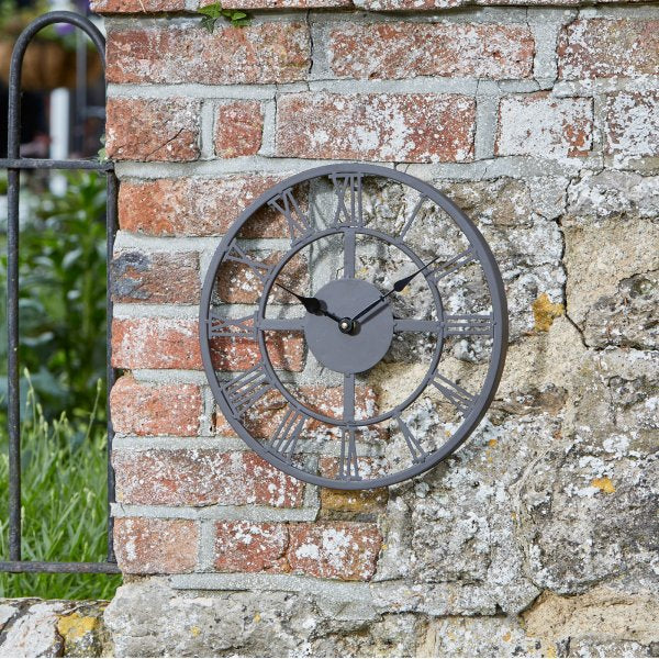 Arundel Outdoor Wall Clock – Southwood Garden Centre