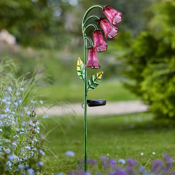 Smart Solar - Foxglove Flower Stake- Solar Powered – Southwood Garden ...
