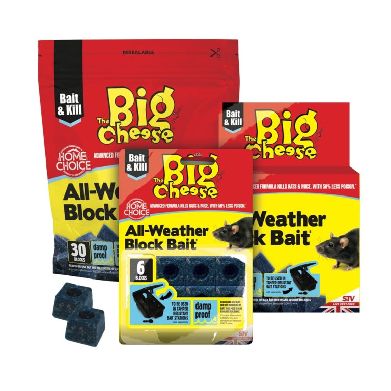 The Big Cheese All Weather Block Bait 30 x 10g Southwood Garden Centre