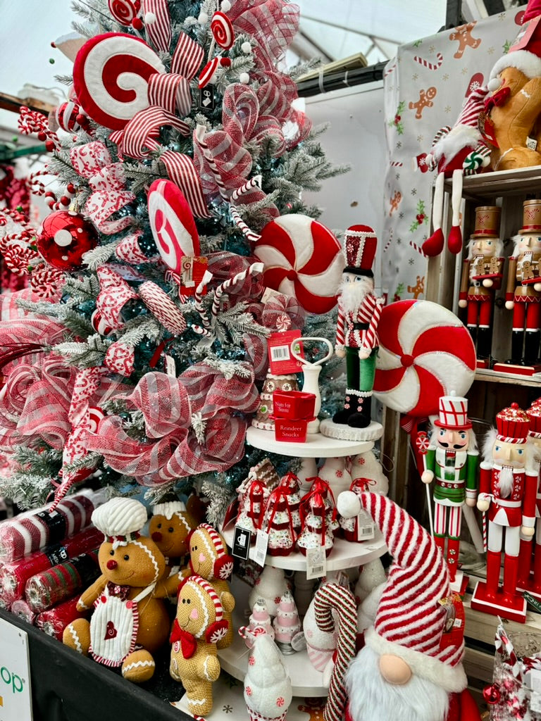 Red & White Candy Cane Christmas Decorations – Southwood Garden Centre Christmas Themes