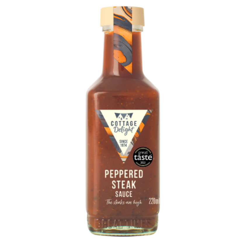 Cottage Delight 220ml Peppered Steak Sauce