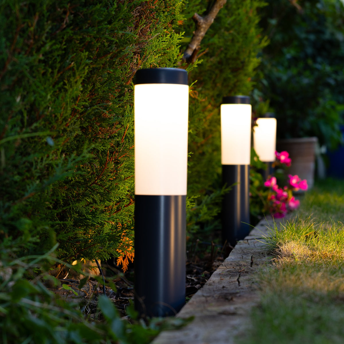 NOMA Slate Heron Connectable Garden Border Stake Grey Single Add-A-Lon ...