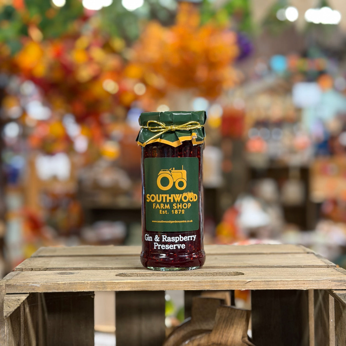 Southwood Farmshop Gin and Raspberry Preserve 340g
