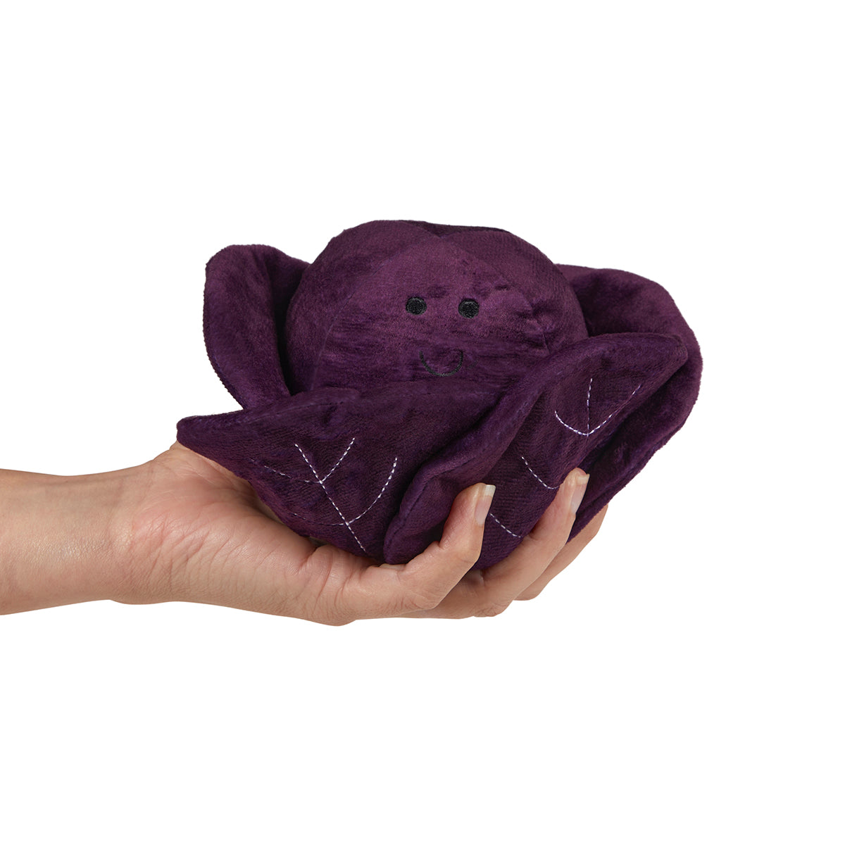Petface Ruby Red Cabbage Foodie Faces Christmas Dog Toy