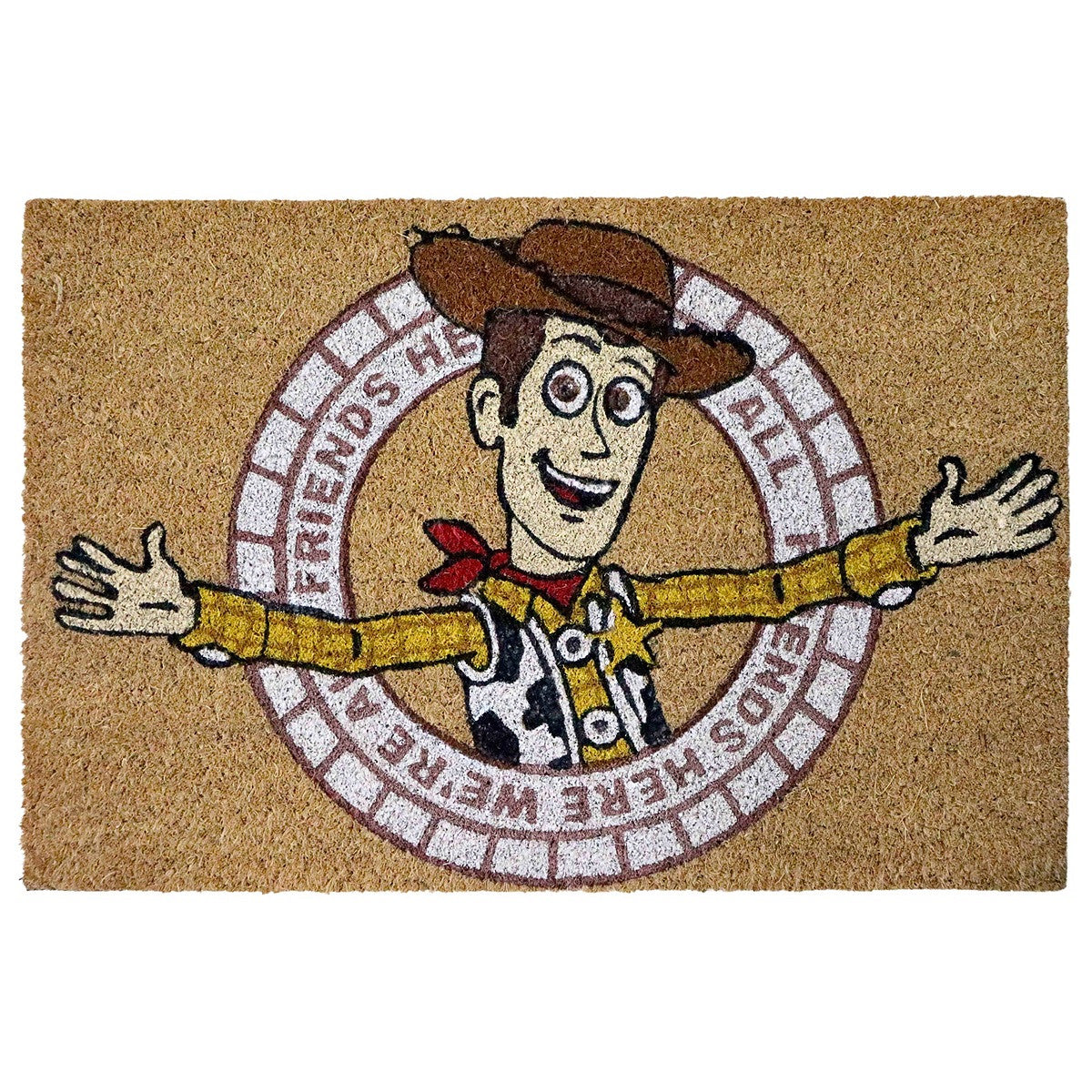 Disney Toy Story Woody Coir Doormat