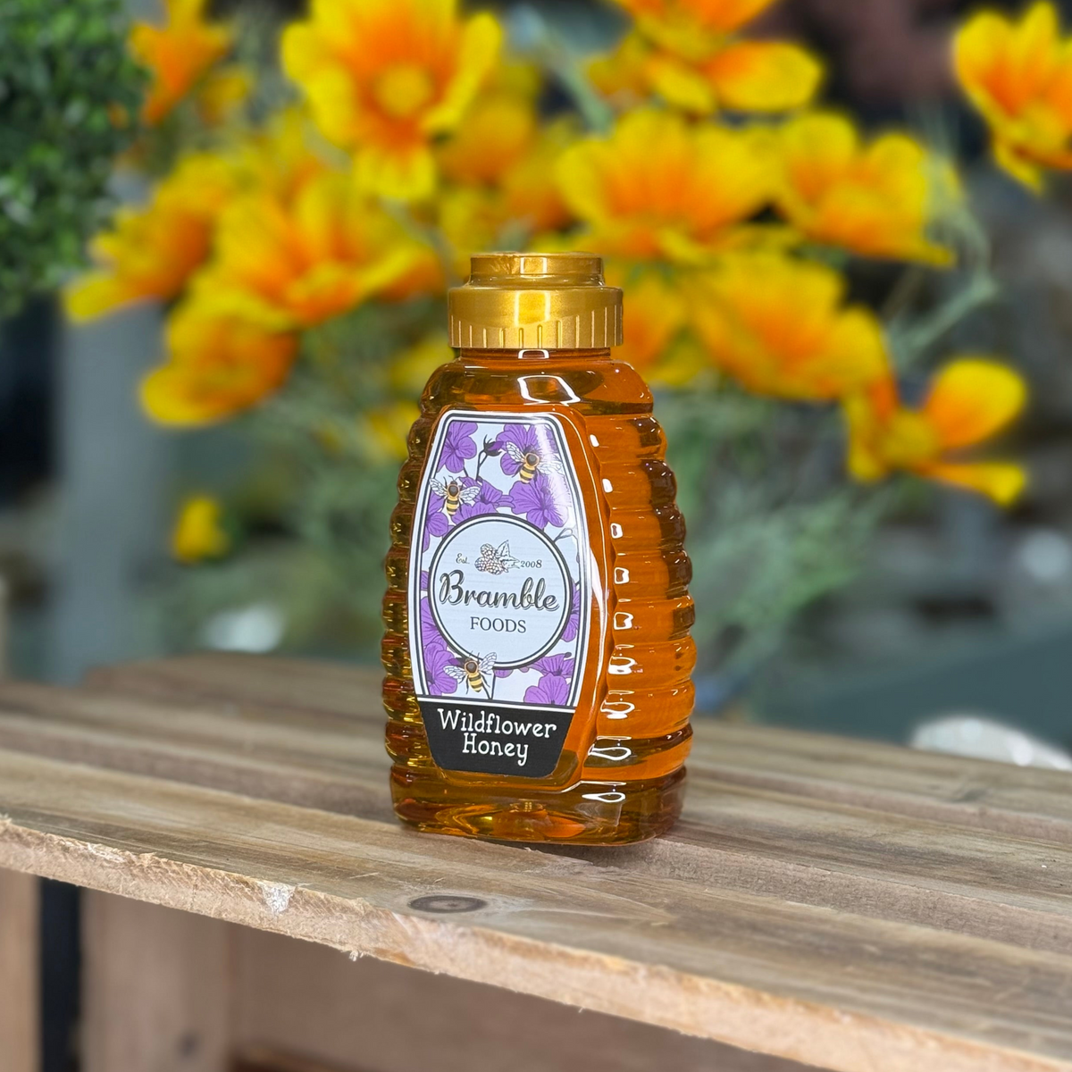 Southwood Farmshop -Squeezy WildFlower Honey Clear 340g
