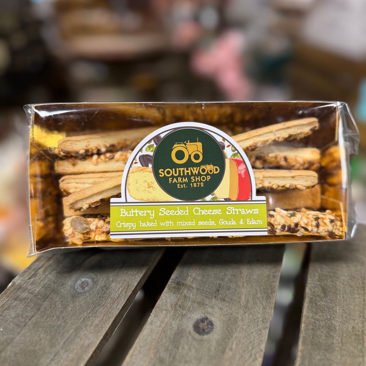 Southwood Farmshop -Buttery Seeded Cheese Straws 100g