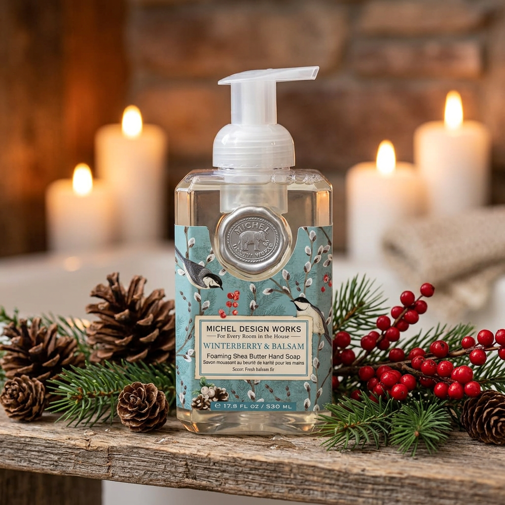 Winterberry & Balsam Foaming Hand Soap by Michel Design Works - 530ml