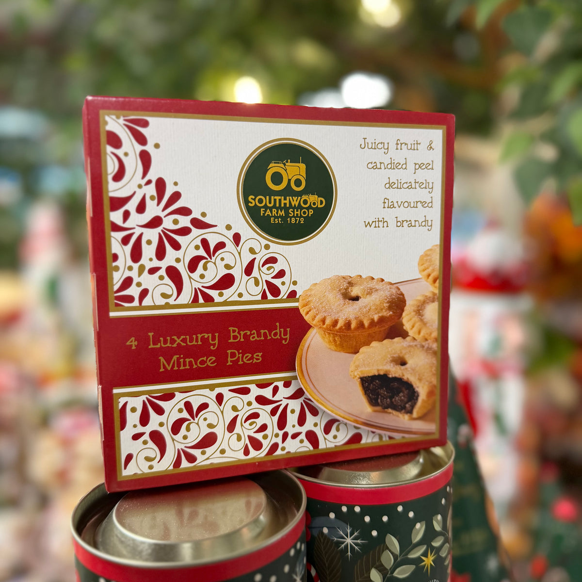 Southwood Farmshop Brandy Mince Pies - Pack of 4