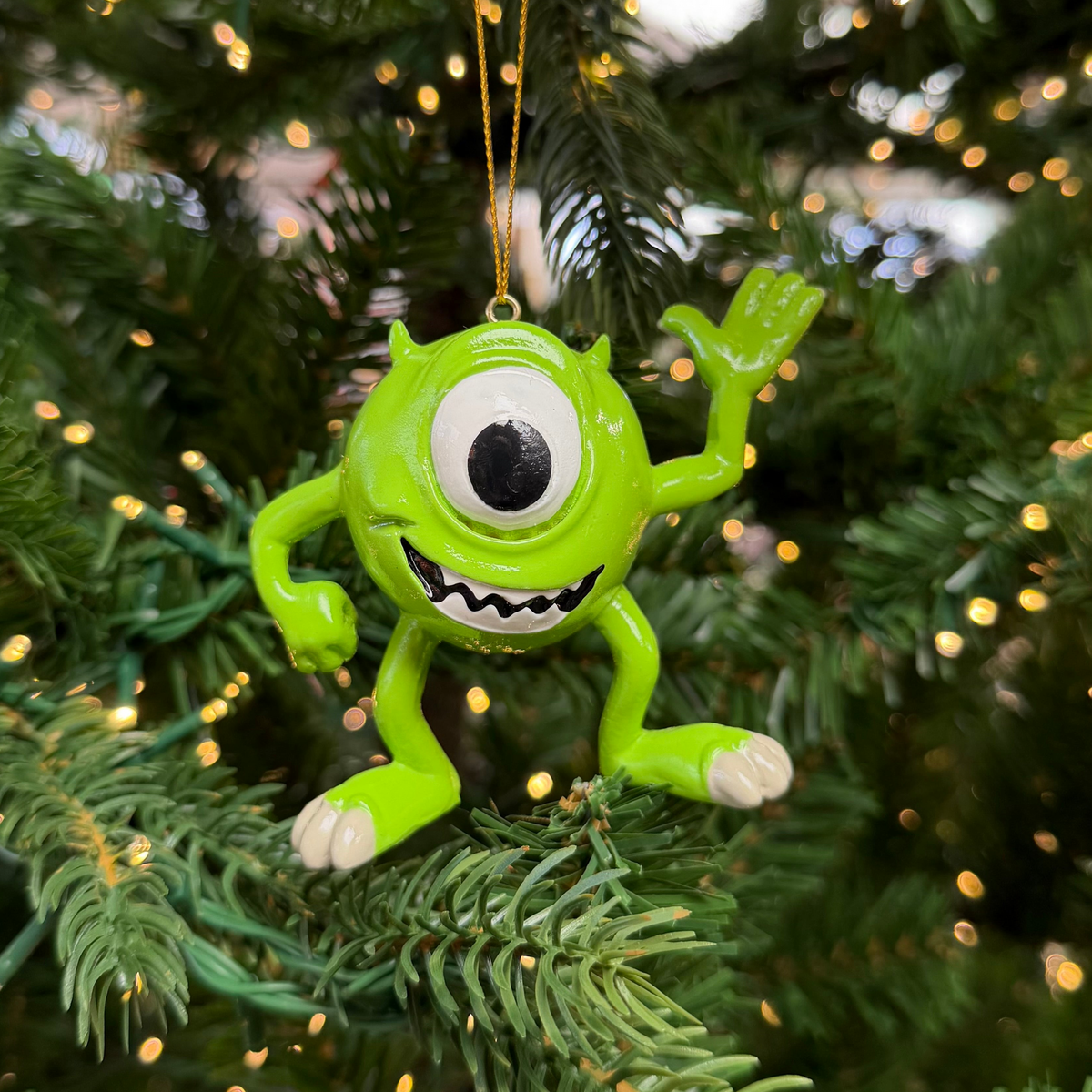 Disney Mike Wazowski Monsters Inc Christmas Bauble