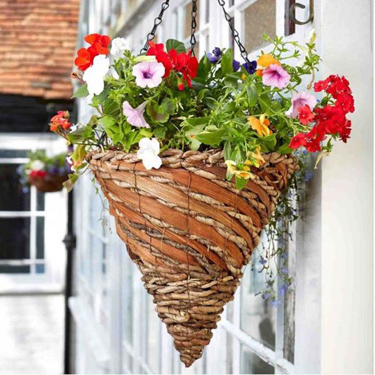 Smart Garden Rafiki 12in Hanging Cone Basket