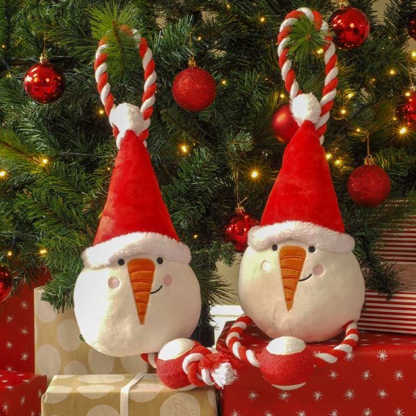 Zoon Christmas Tugga Frosty Dog Toy