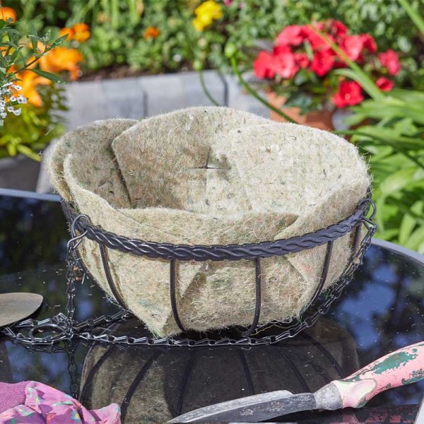 Smart Hanging Basket Liner