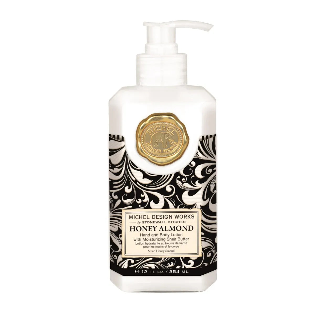 Honey Almond Hand and Body Lotion by Michel Design Works - 355ml