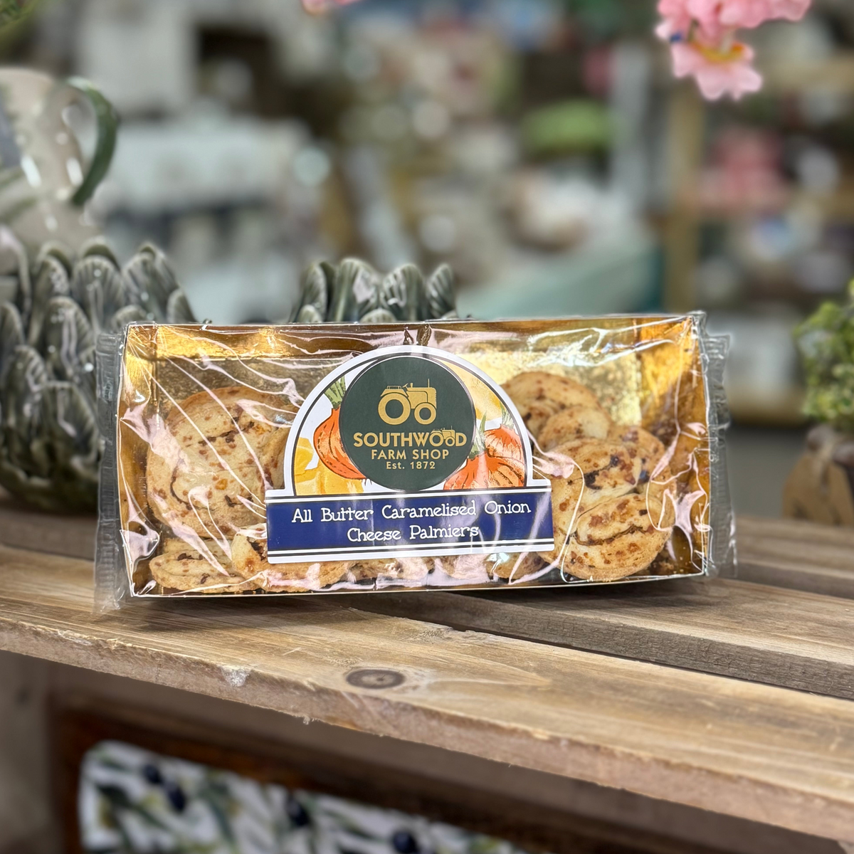 Southwood Farmshop -Caramelised Onion Cheese Palmiers 100g