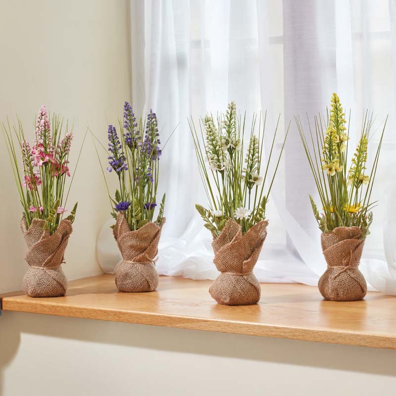 Faux Bouquet - Lupinettes Artificial Indoor Floral Bouquet
