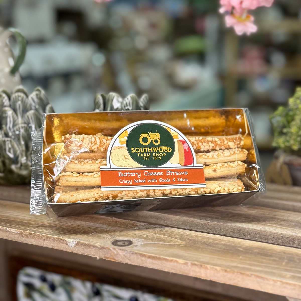 Southwood Farmshop -Buttery Cheese Straws 100g