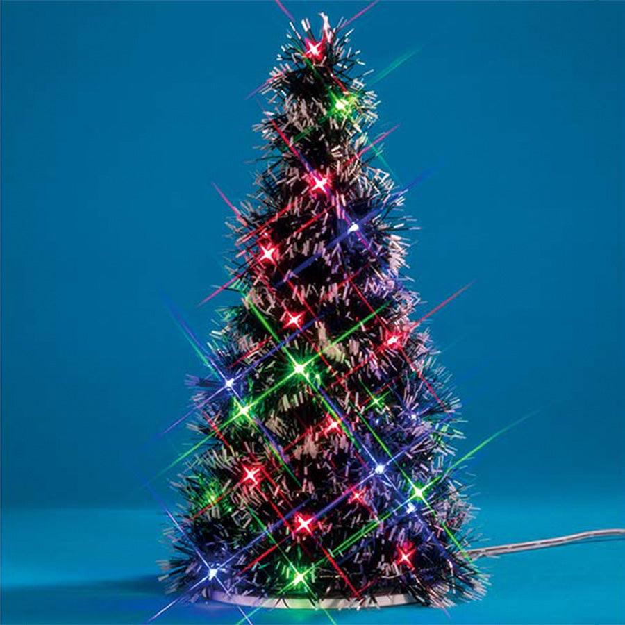 Lemax Multicoloured 11 inch Light Up Fir Tree – Southwood Garden Centre