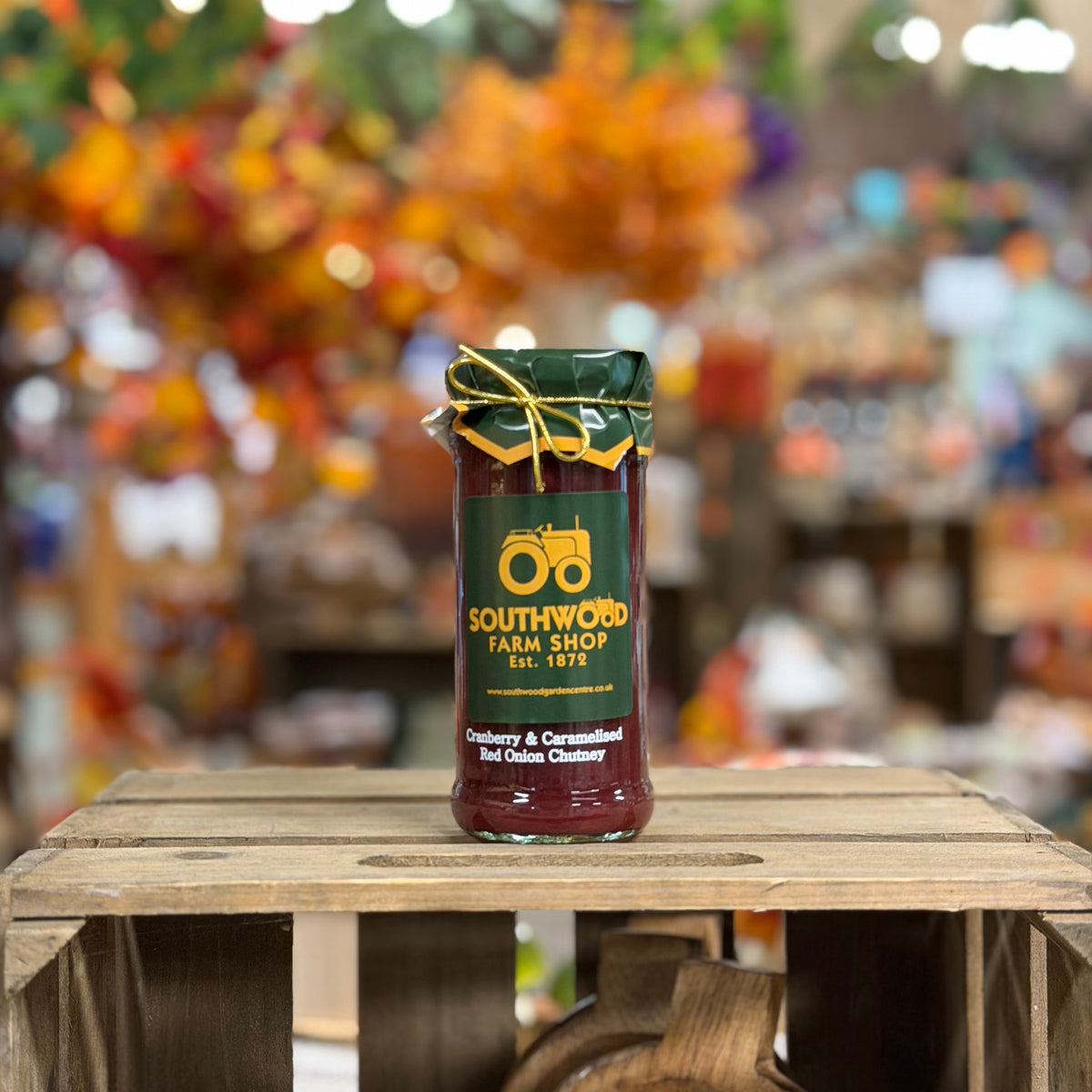 Southwood Farmshop Cranberry & Caramelised Red Onion Chutney 300g