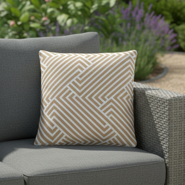 LG Outdoor Geo Garden Furniture Scatter Cushion
