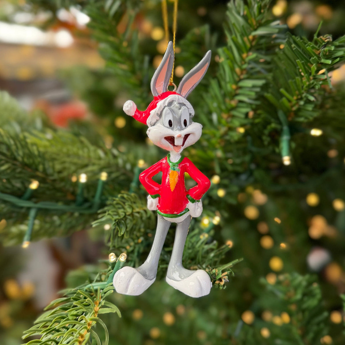 Looney Tunes Bugs Bunny Christmas Tree Bauble