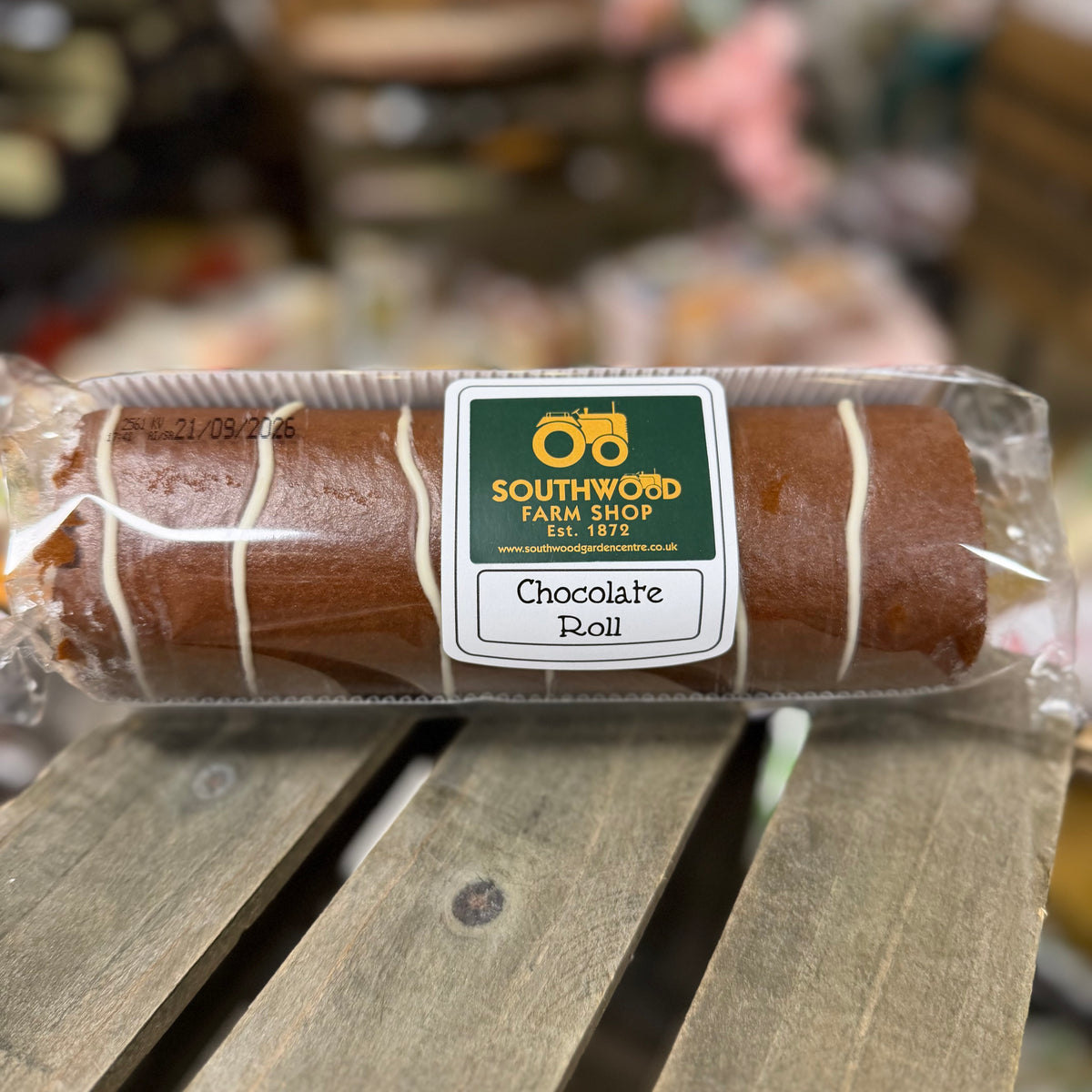 Southwood Farmshop - Chocolate Swiss Roll - 300g