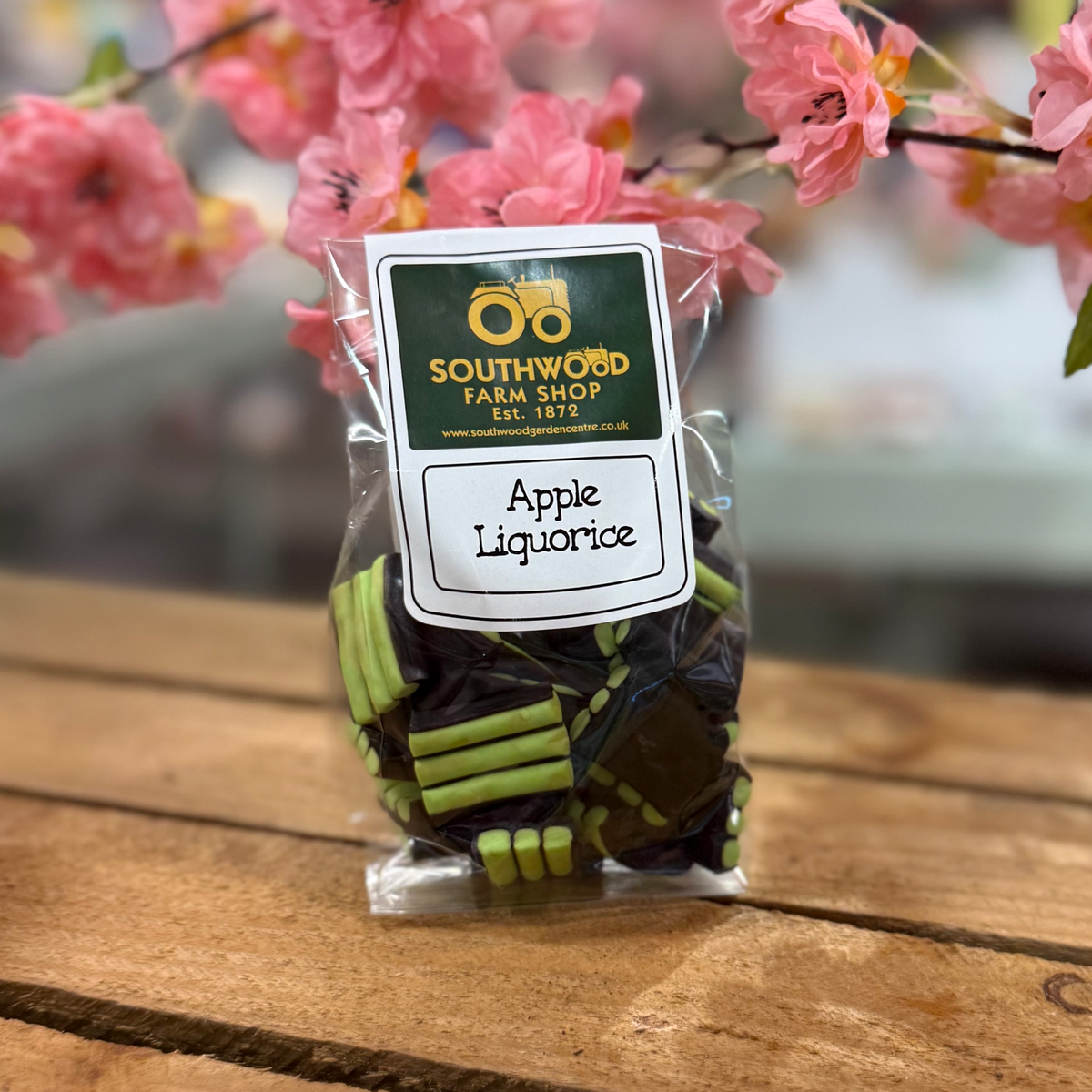 Southwood Farmshop -Apple Flavour Liquorice Bag 150g
