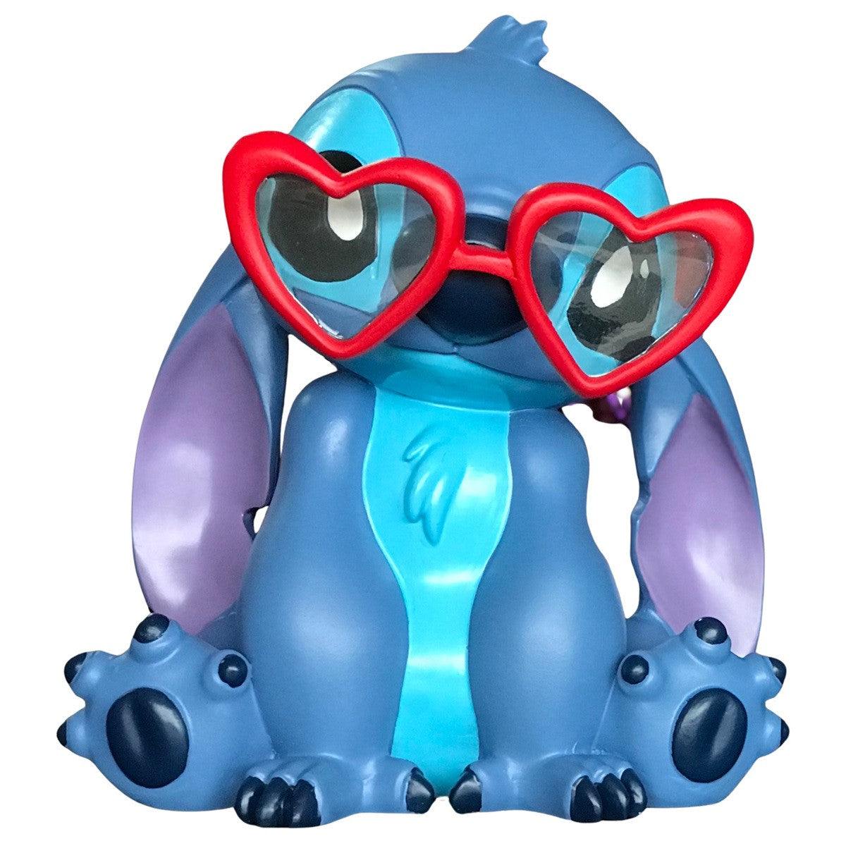 Disney Stitch Garden Ornament Statue with Heart Glasses