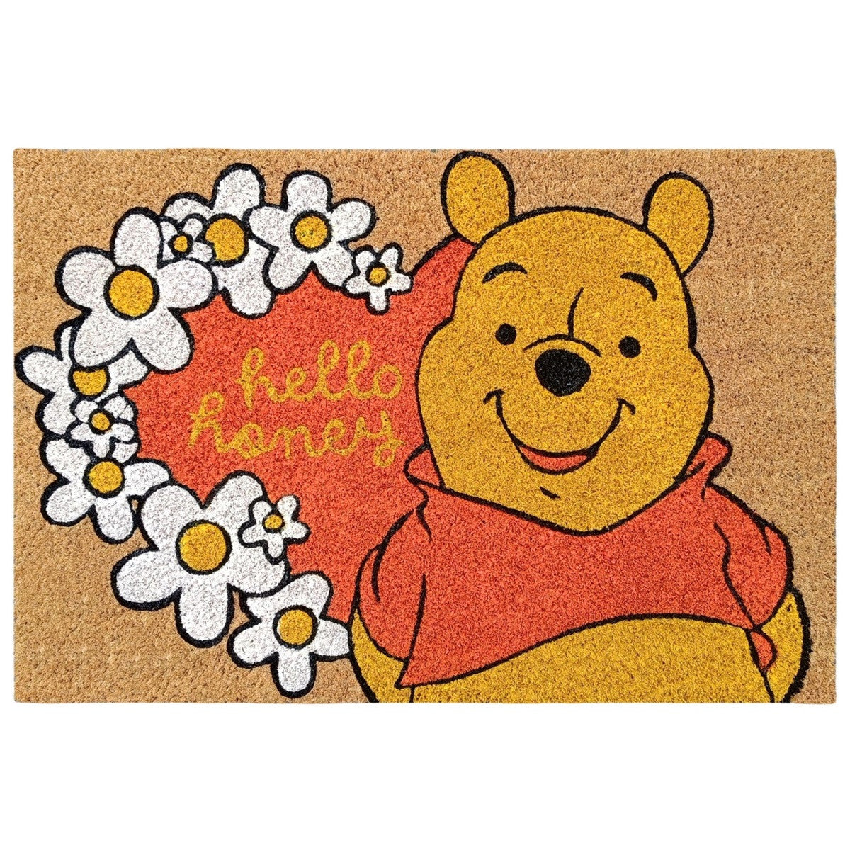 Disney Winnie the Pooh Hello Honey Coir Doormat