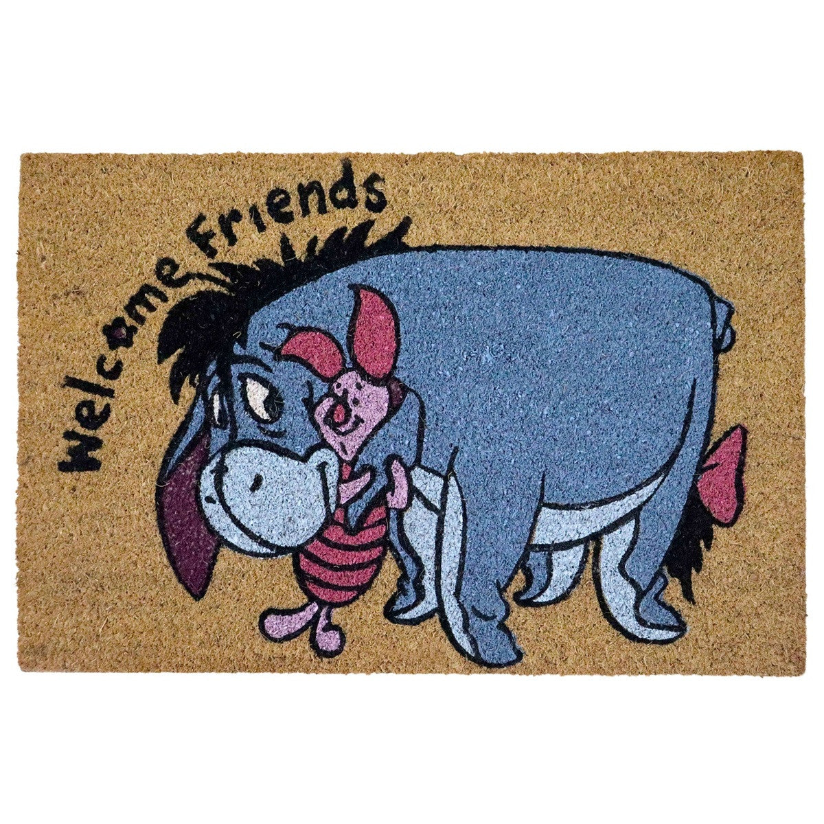 Disney Eeyore & Piglet Welcome Friends Coir Doormat