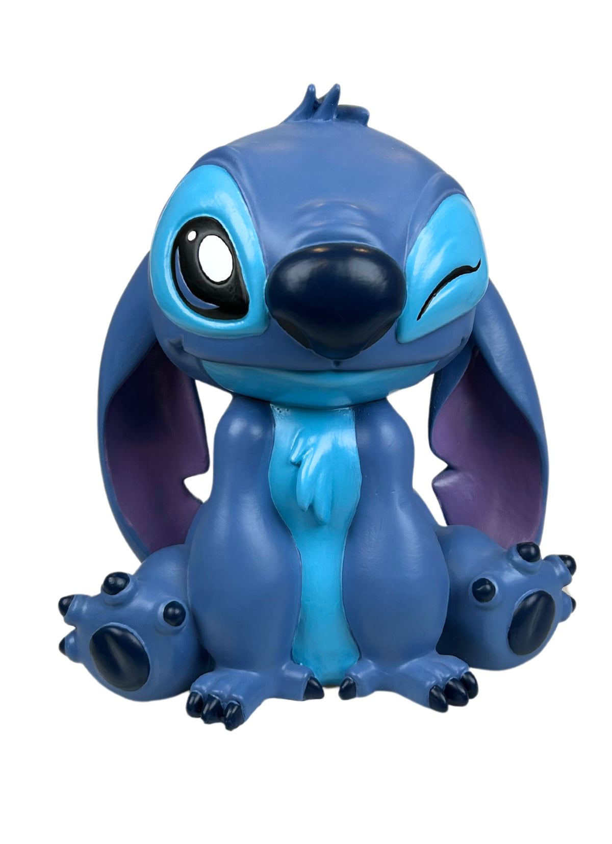Disney Stitch Statement Garden Ornament Statue with Ears Down - Small