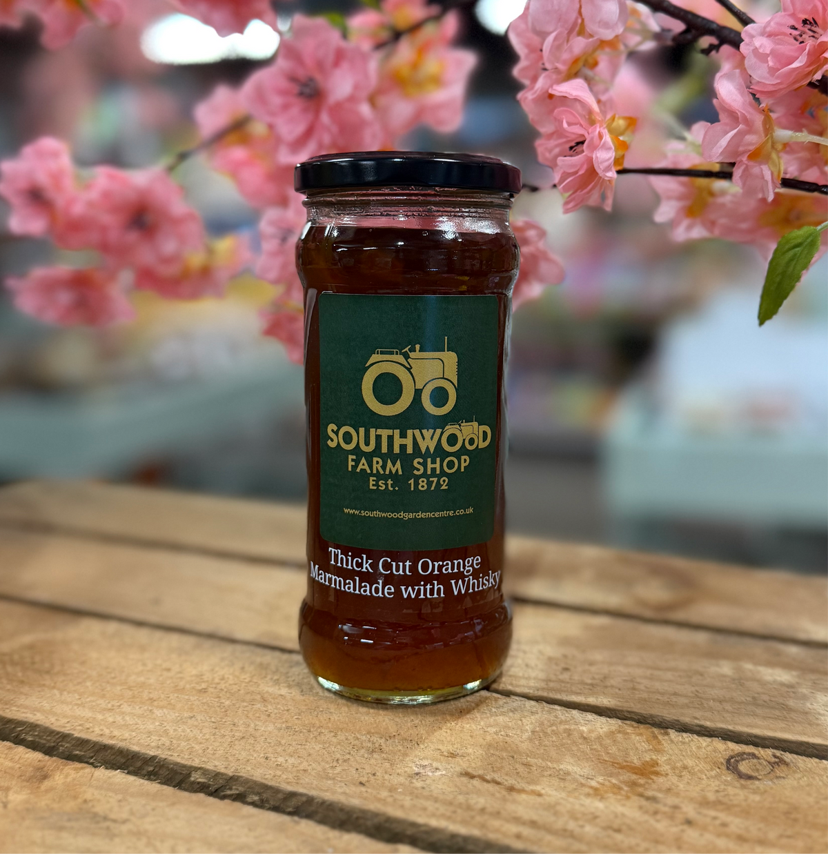 Southwood Farmshop Thick Cut Orange Marmalade with Whisky Jar - 430g