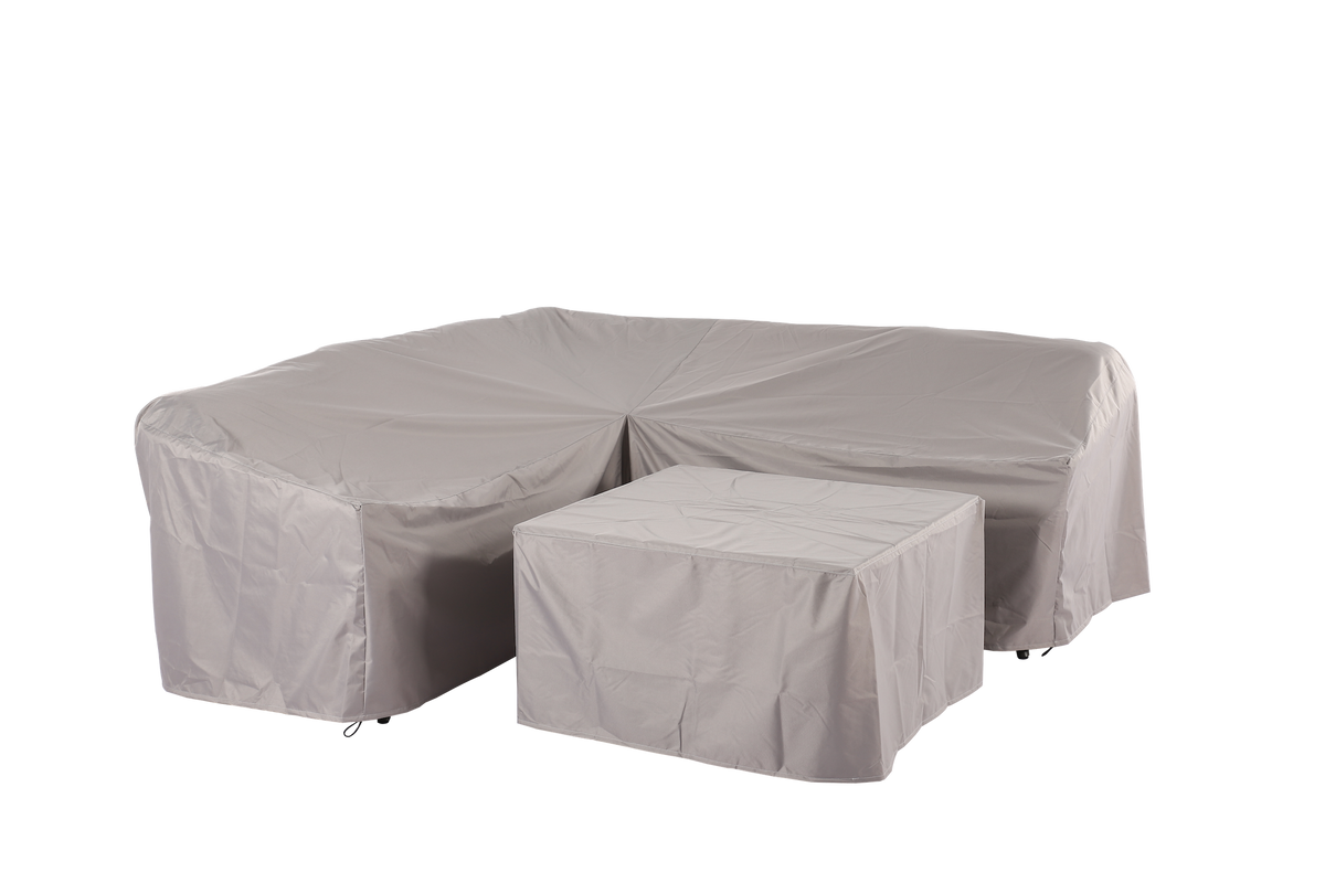 Hartman - Eton Square Casual Corner Set Cover with Stool Covers - Garden Furniture Cover
