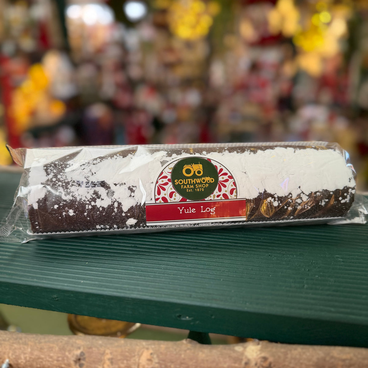 Southwood Farm Shop Chocolate Yule Log Cake - 400g