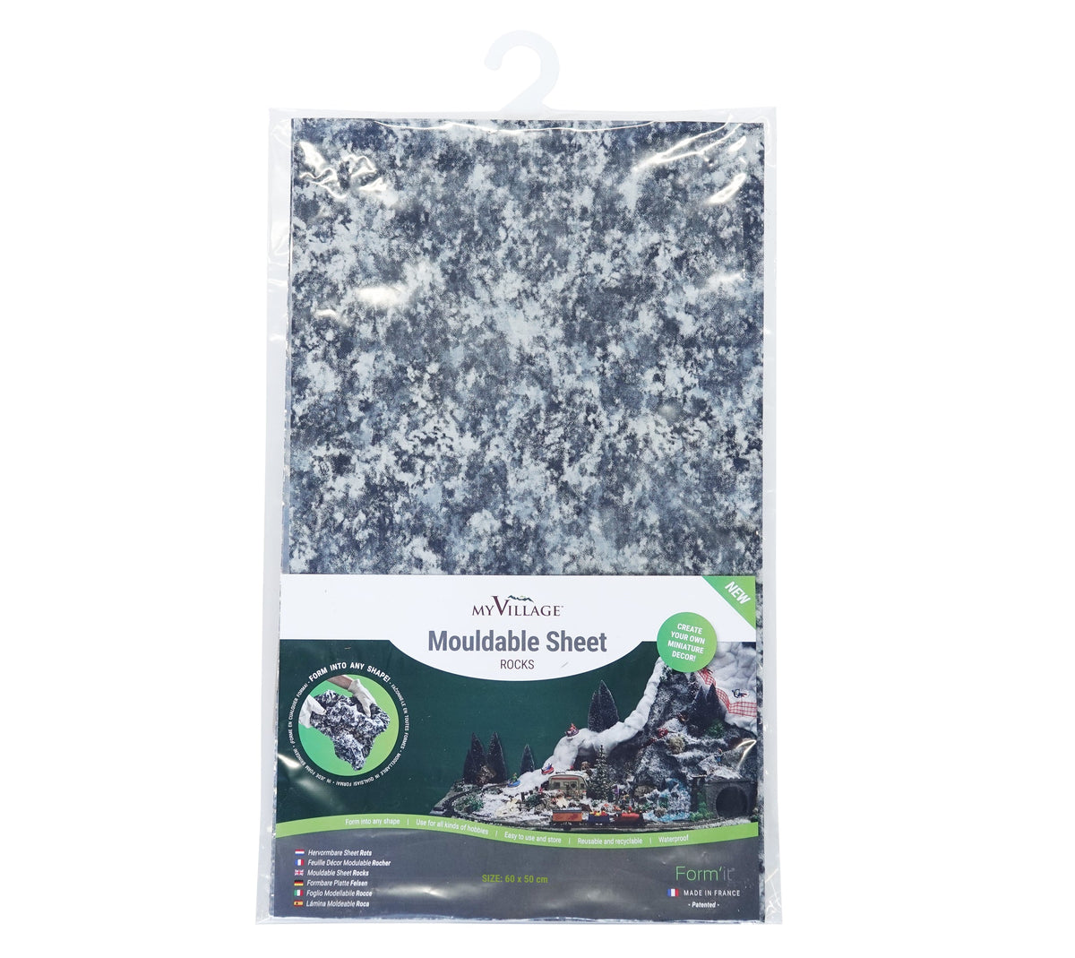 MyVillage - Mouldable Sheet Rocks 60x50cm