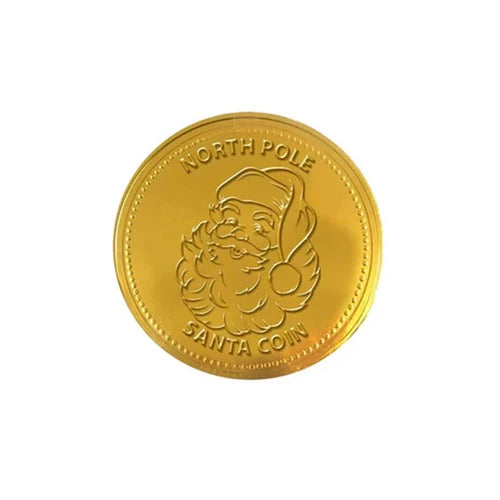 Bonds Giant Christmas Chocolate Gold Foil Coin - 50g