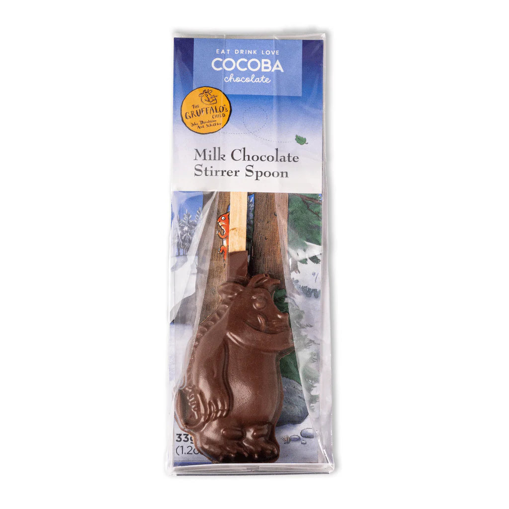 Gruffalo Character Shaped Hot Chocolate Stirrer - 30g