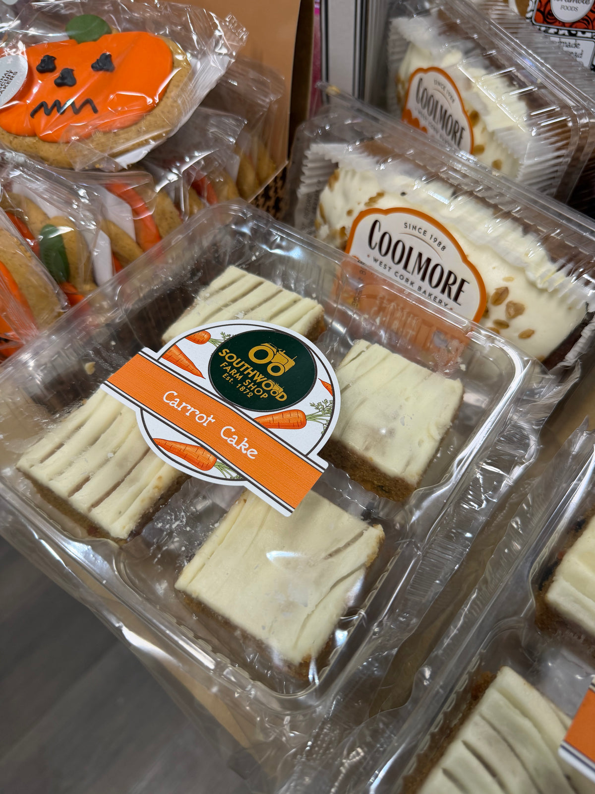 Southwood Farmshop - Carrot Cake Square Pack of 4
