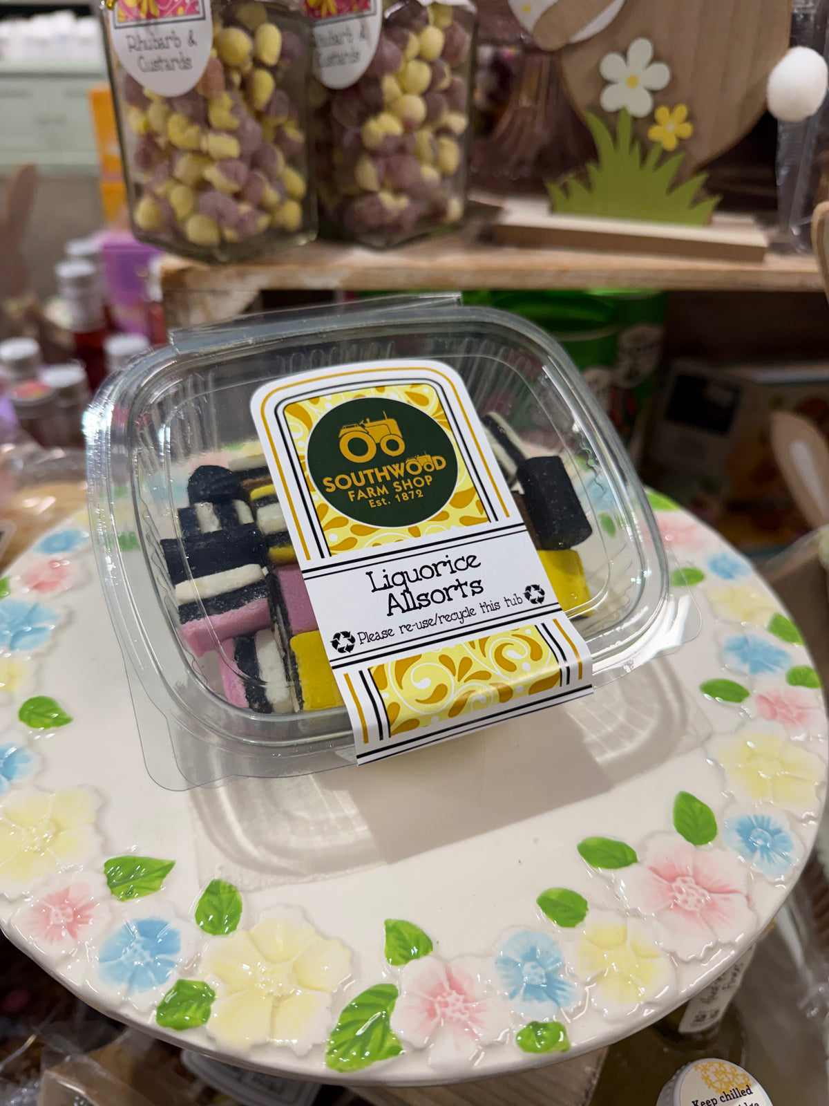 Southwood Farmshop - Liquorice All Sorts Tub of Sweets 250g