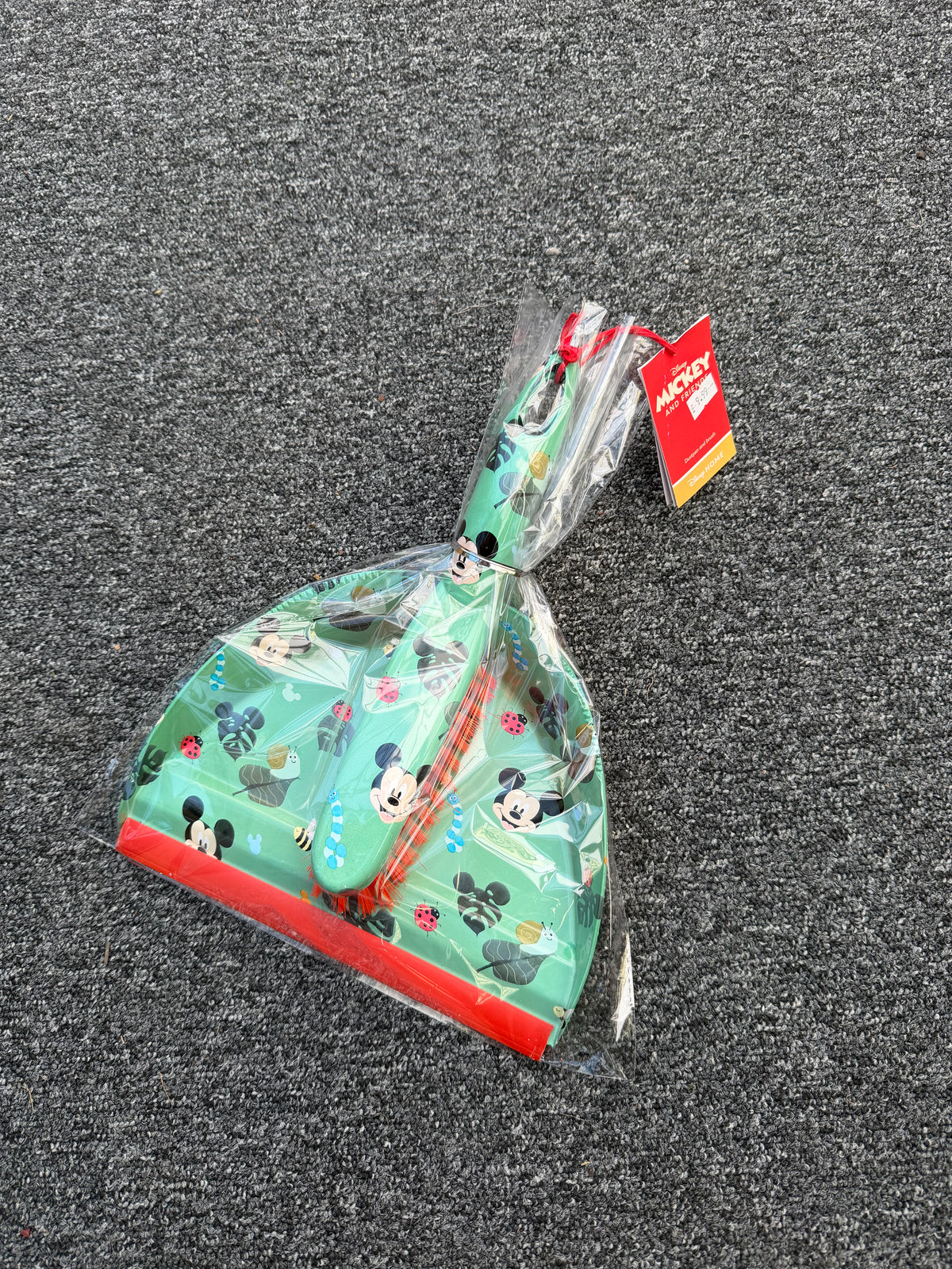 Disney Mickey Mouse Children's Dustpan & Brush