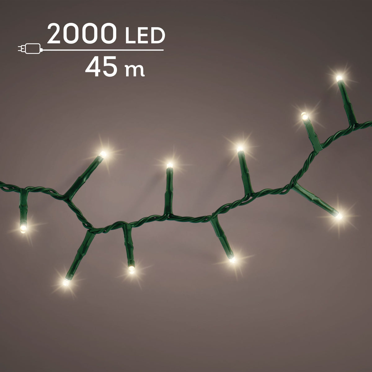 Lumineo Warm White 2000 Compact String Lights