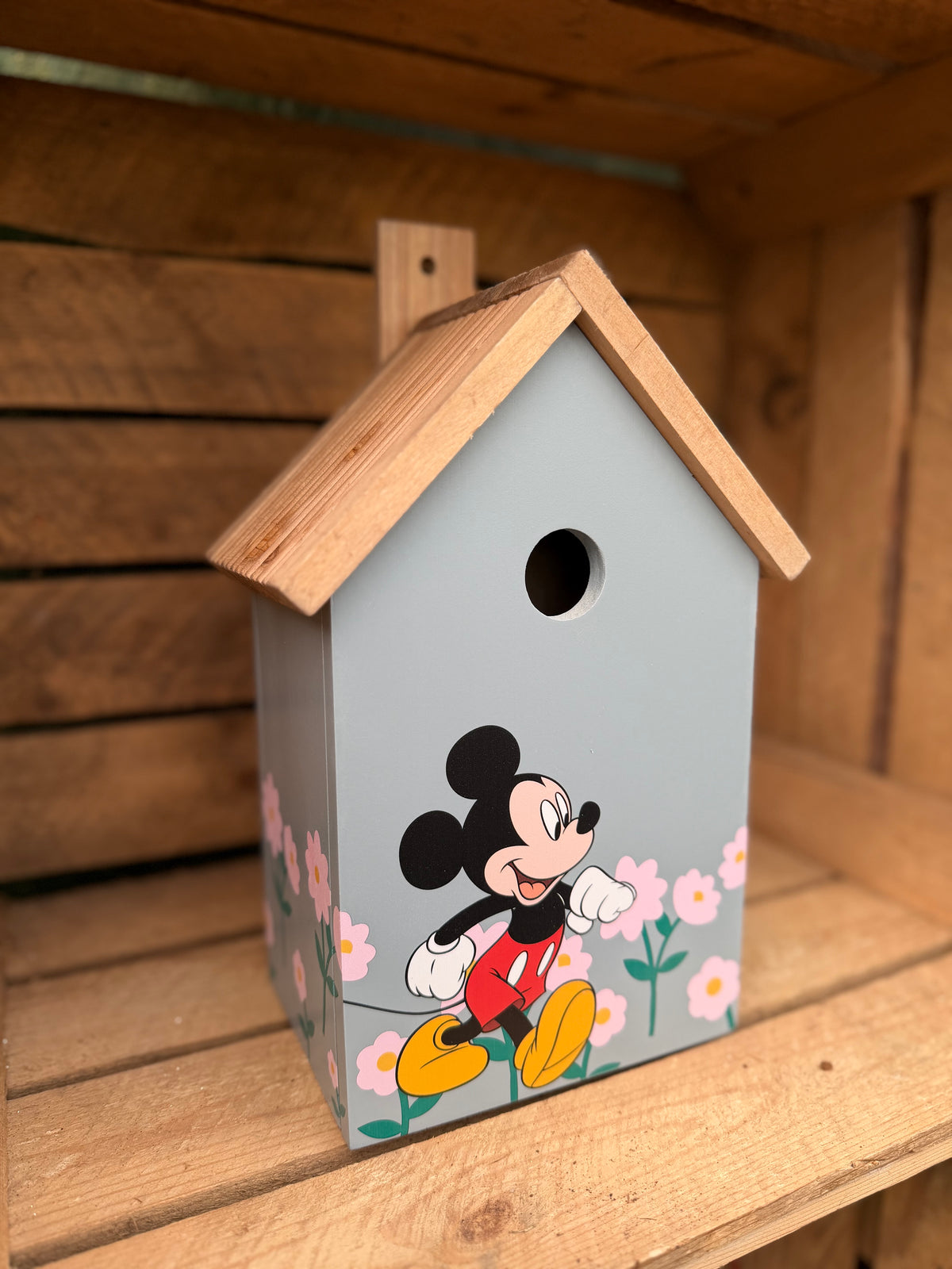 Disney Mickey Mouse Wooden Bird House