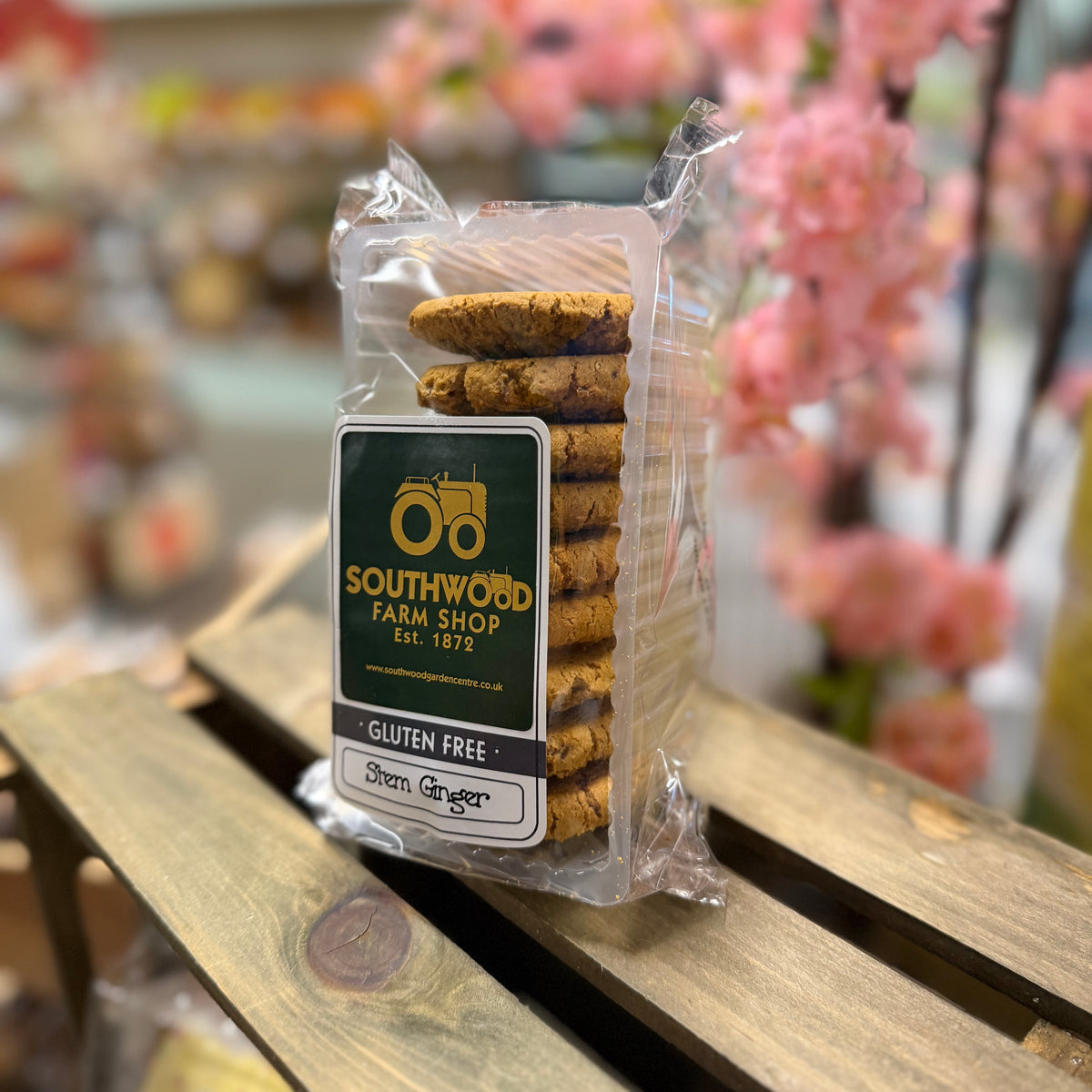 Southwood Farmshop Gluten Free Stem Ginger Biscuits - 150g