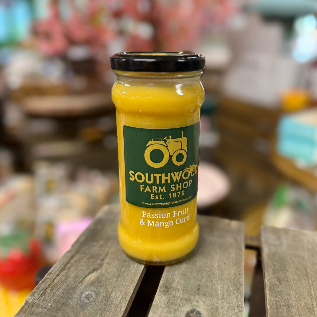 Southwood Farmshop Passion Fruit & Mango Curd Jar - 390g