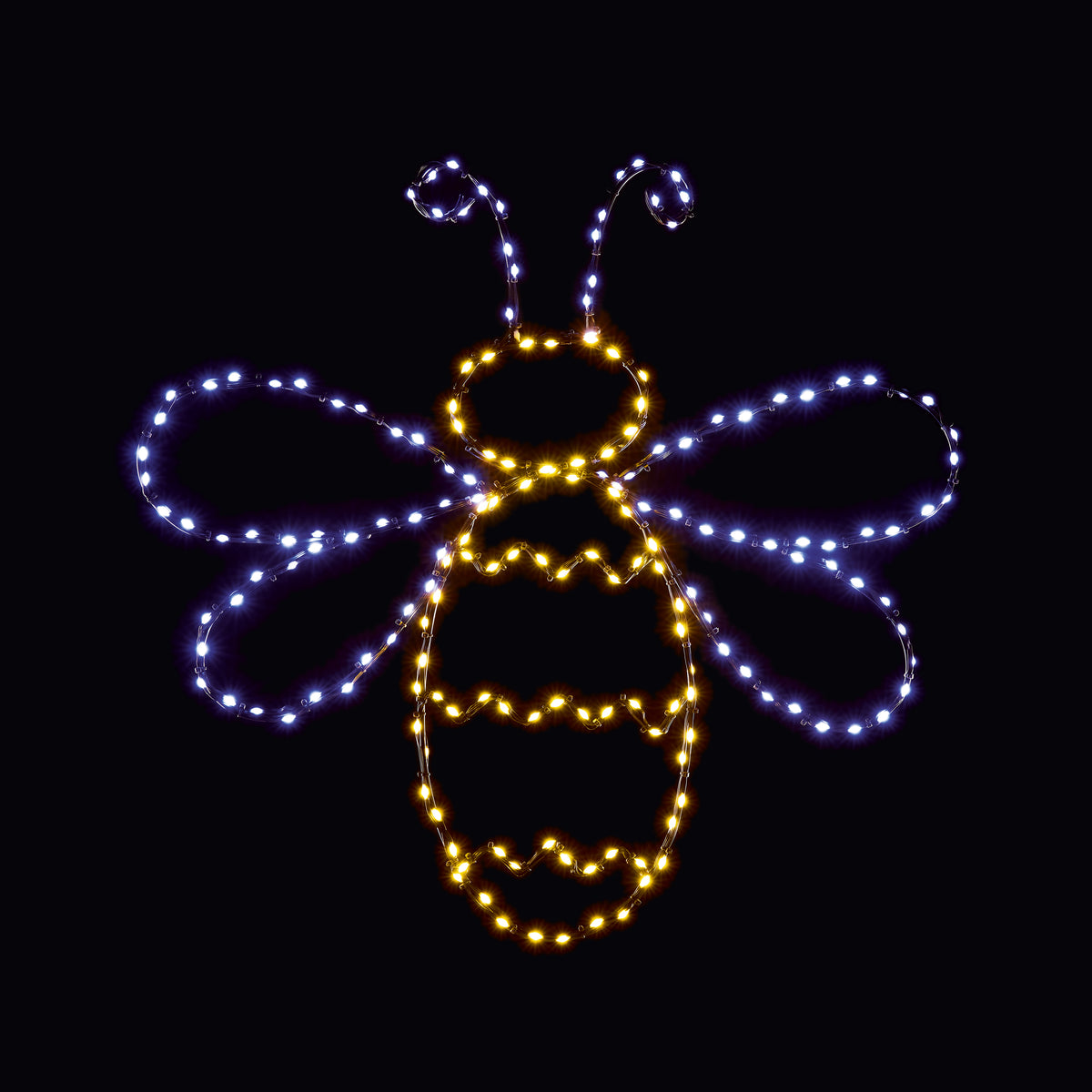 Premier Bumble Bee FlexiBright Metal Frame Wall Decorative Motif with 189 LEDs 61cm