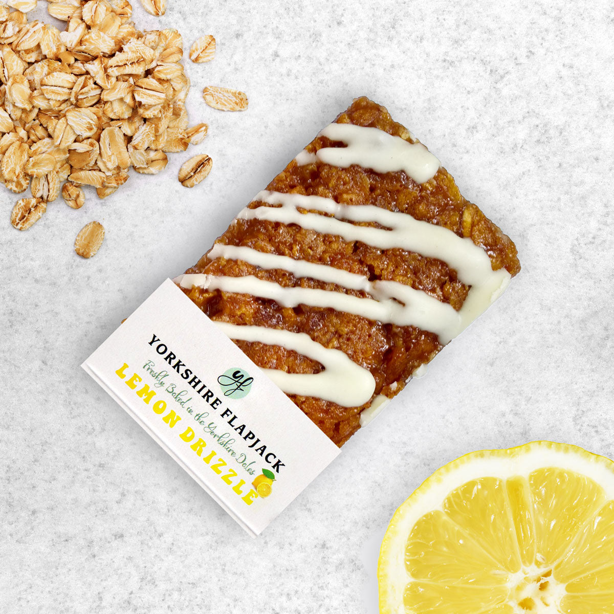 Yorkshire Flapjack - Lemon Drizzle Flapjack